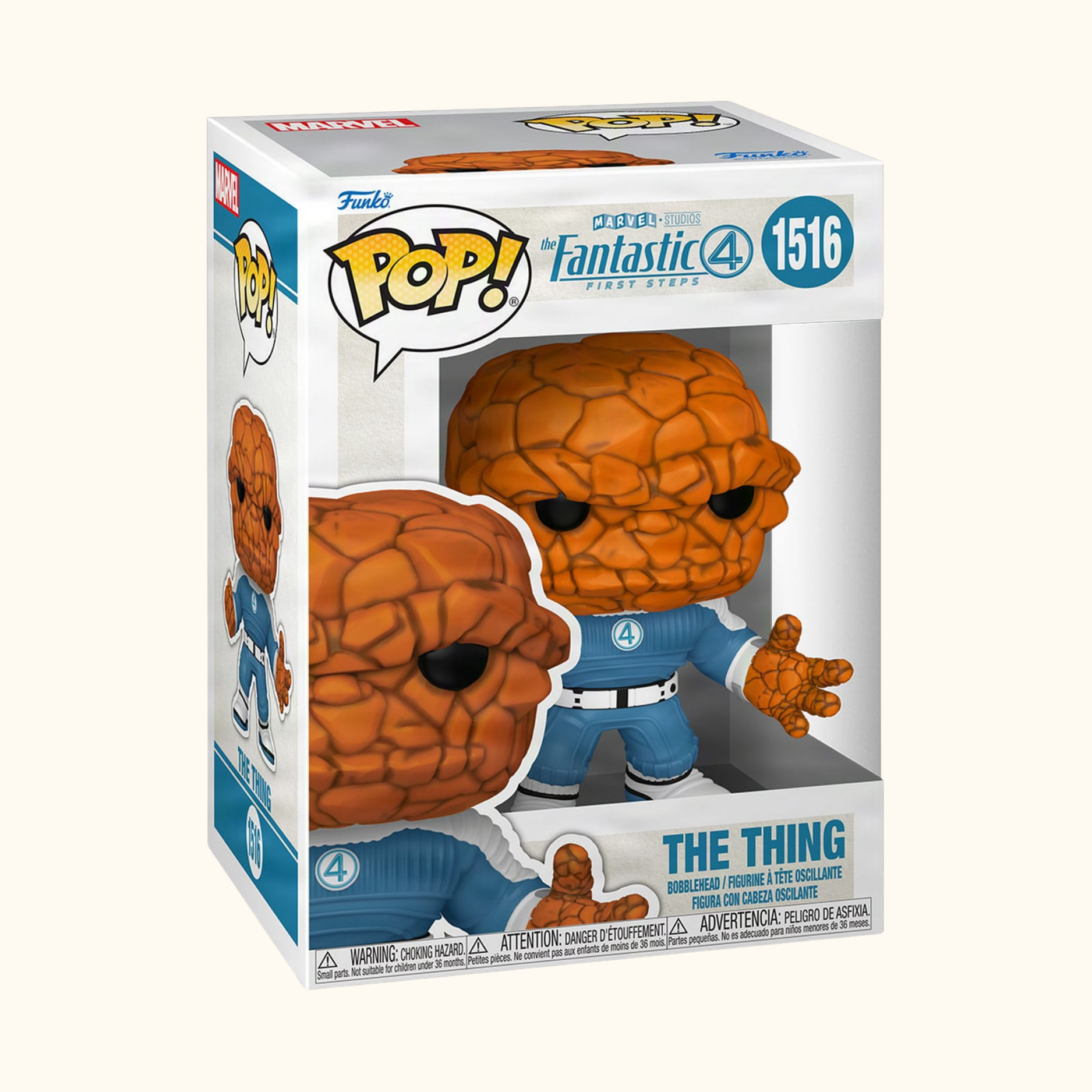 The Fantastic Four: First Steps POP! Marvel vinyl figure The Thing 9 cm