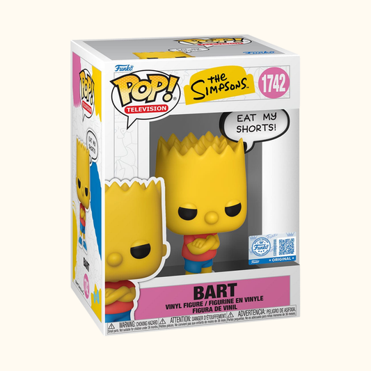 Simpsons POP! Sayings Vinyl Figur Bart 9 cm