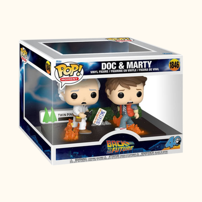 The Fantastic Four: First Steps POP! &amp; Buddy Marvel Vinyl Figure Invisible Woman &amp; Franklin 9 cm