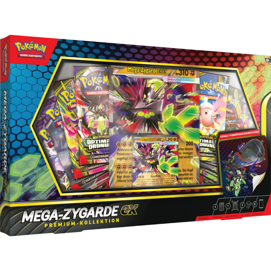 Pokémon TCG Premium-Kollektion Mega-Zygarde EX *Deutsche Version* 🇩🇪