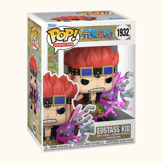 One Piece POP! Animation Vinyl Figur Eustass Kid (Awakening) 9 cm