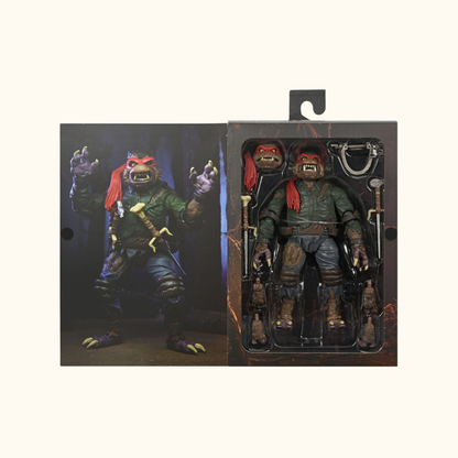 Universal Monsters x Teenage Mutant Ninja Turtles Actionfigur Ultimate Raphael as The Wolfman 18 cm