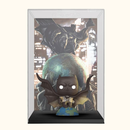 DC POP! Comic Cover Vinyl Figur Batman The World 9 cm