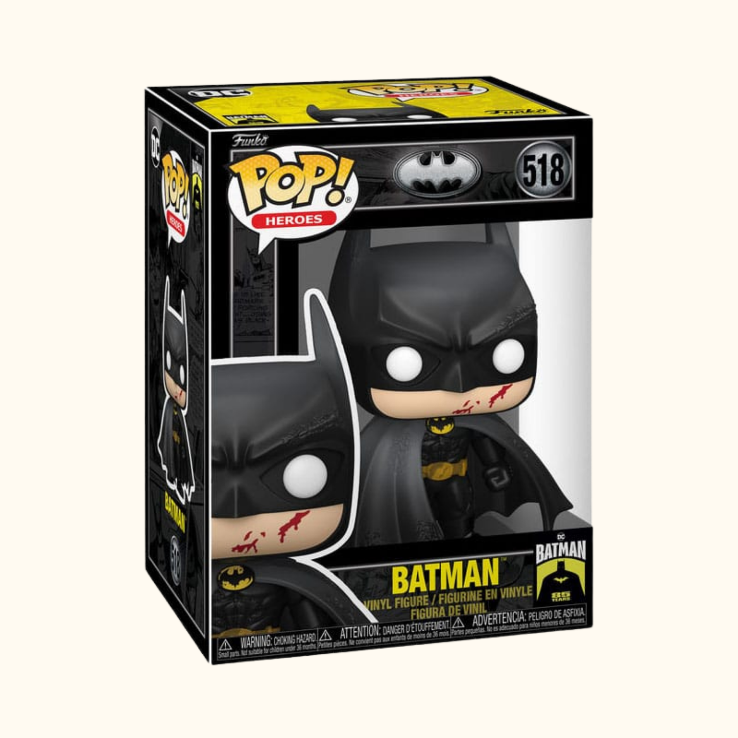 Batman 85th Anniversary POP! Movies Vinyl Figur Batman 9 cm