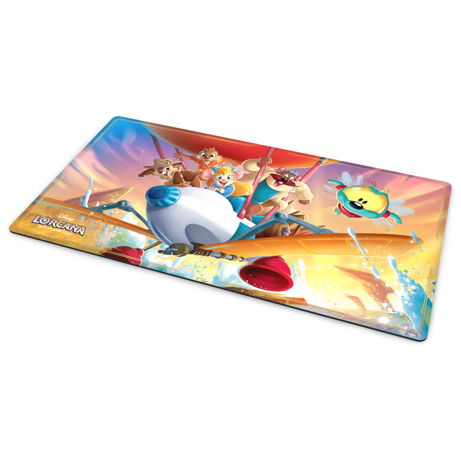 Disney Lorcana Chip &amp; Dale Rescue Team Play Mat! Let's Go!
