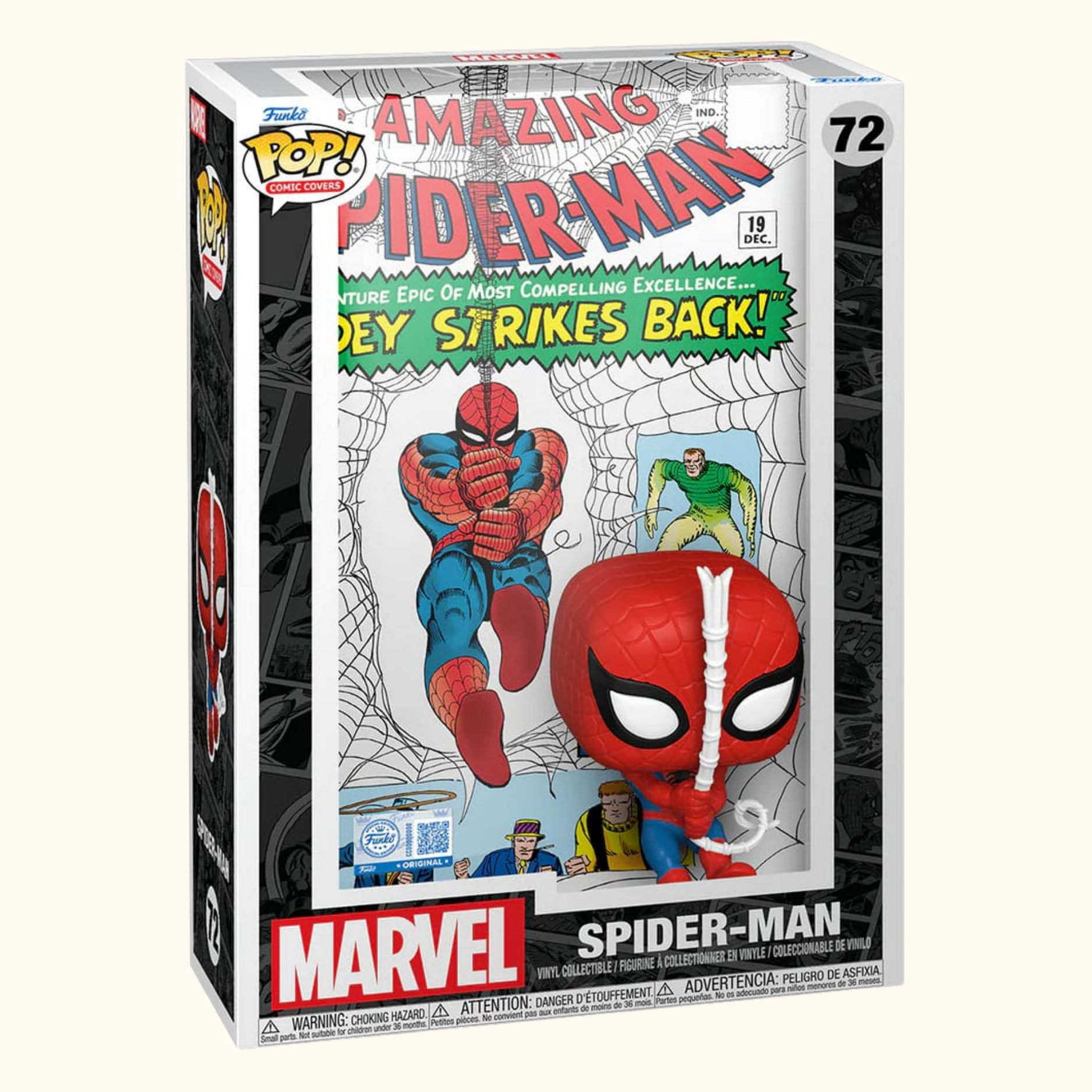 Marvel POP! Comic Covers Vinyl Figure The Amazing Spider-Man #19 9 cm