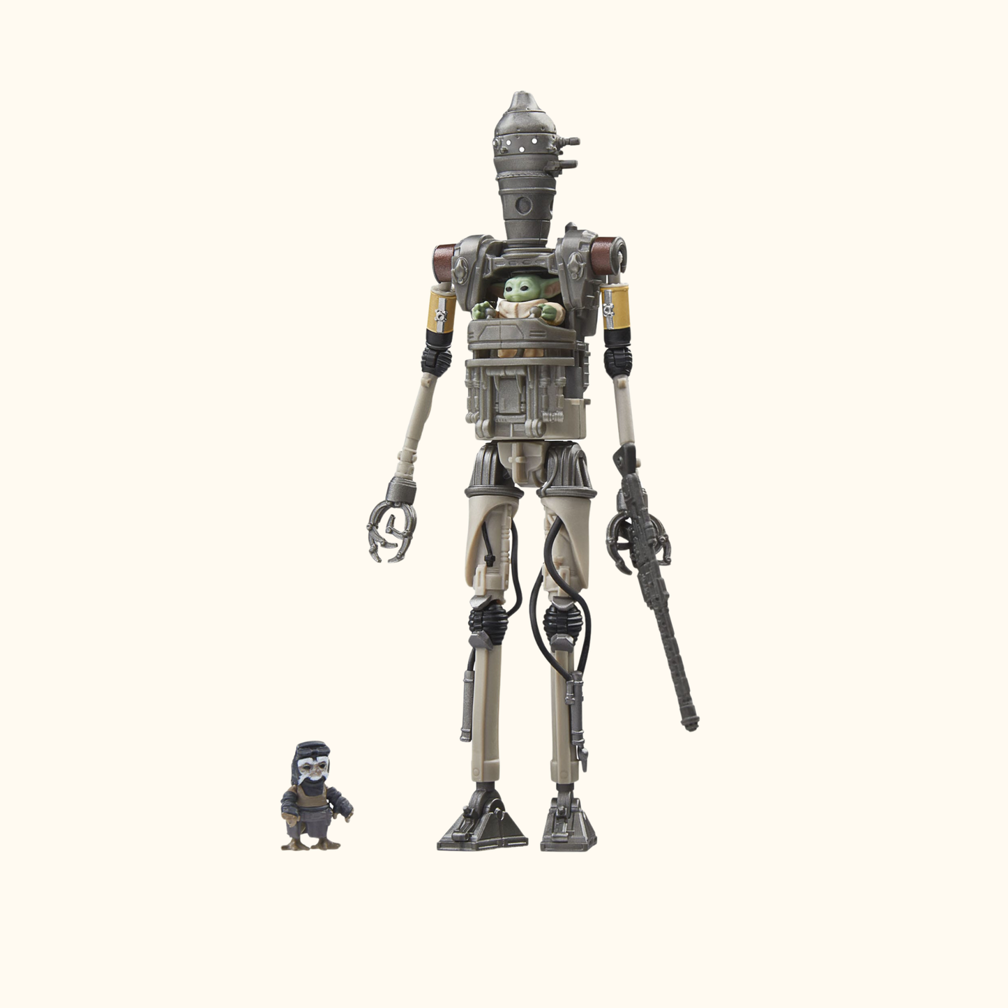 Star Wars: The Mandalorian Vintage Collection Action Figures 3-Pack IG-12 Grogu &amp; Anzellan 10 cm