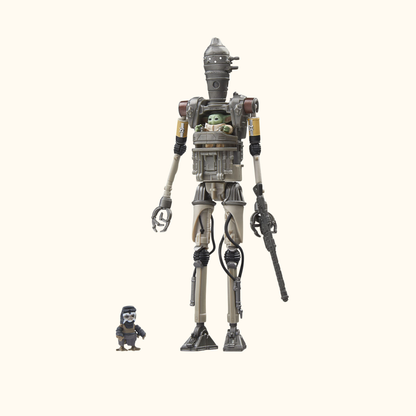 Star Wars: The Mandalorian Vintage Collection Action Figures 3-Pack IG-12 Grogu &amp; Anzellan 10 cm
