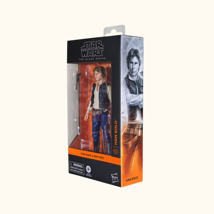 Vorbestellung - Star Wars Episode IV Black Series Actionfigur Han Solo 15 cm