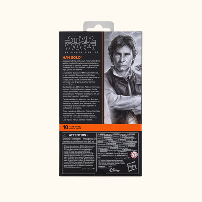 Vorbestellung - Star Wars Episode IV Black Series Actionfigur Han Solo 15 cm