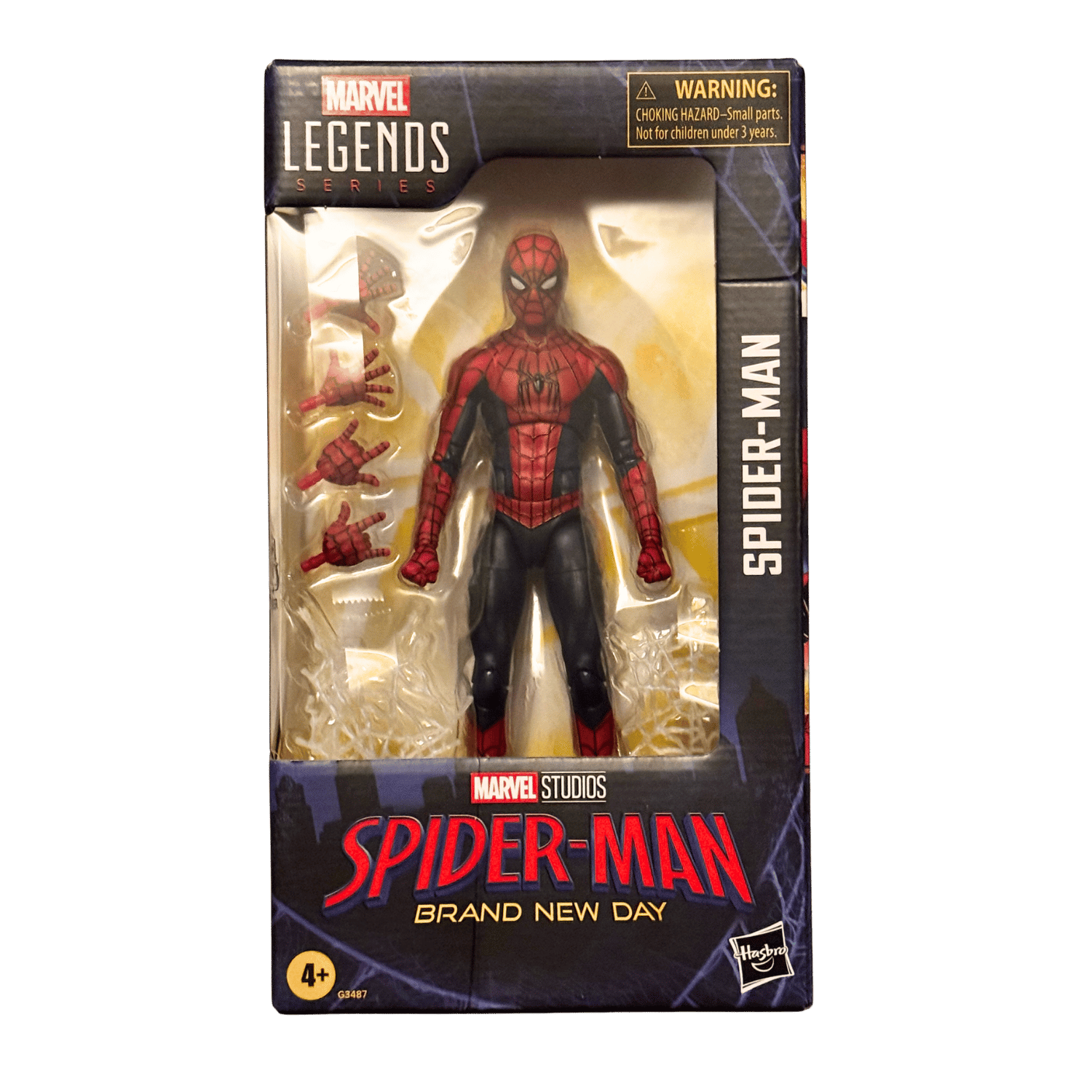 *Beschädigte Umverpackung* Spider-Man - Brand New Day Marvel Legends Actionfigur Spider-Man 15 cm