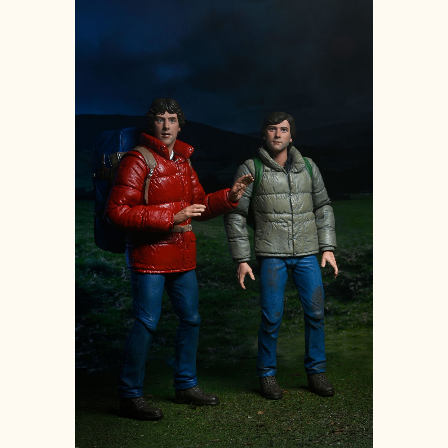 American Werewolf Actionfiguren Doppelpack Jack & David 18 cm