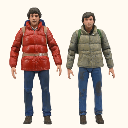 American Werewolf Actionfiguren Doppelpack Jack & David 18 cm