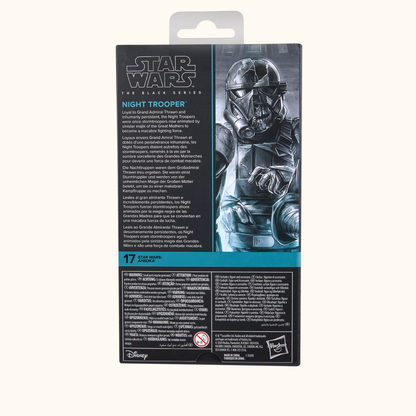 Star Wars: Ahsoka Black Series Actionfigur Night Trooper 15 cm