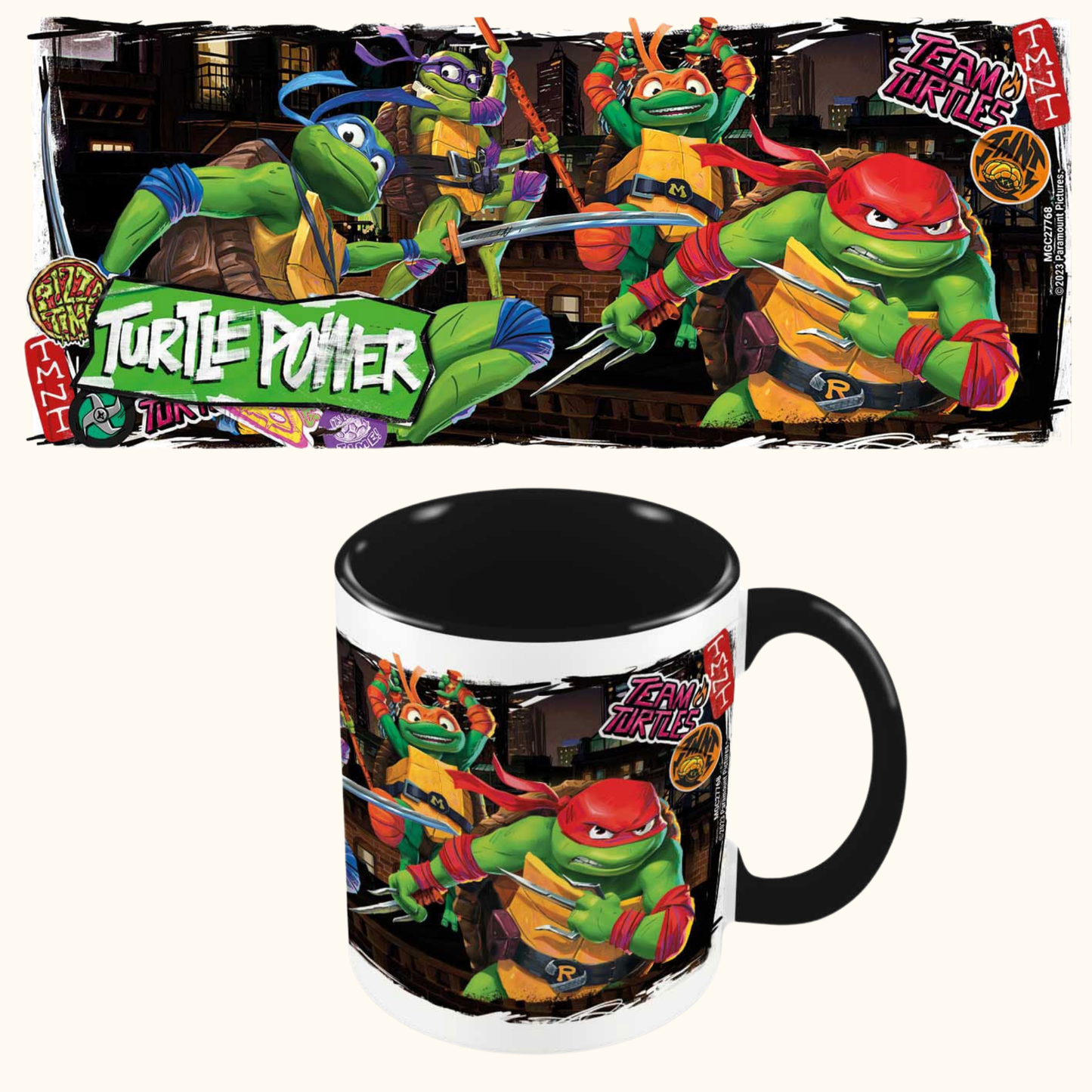 Teenage Mutant Ninja Turtles: Mutant Mayhem Tasse Turtle Power