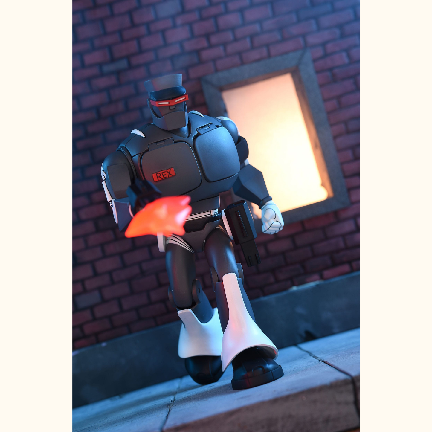 Teenage Mutant Ninja Turtles (Cartoon 1980) Actionfigur Ultimate Evil Rex-1 21 cm
