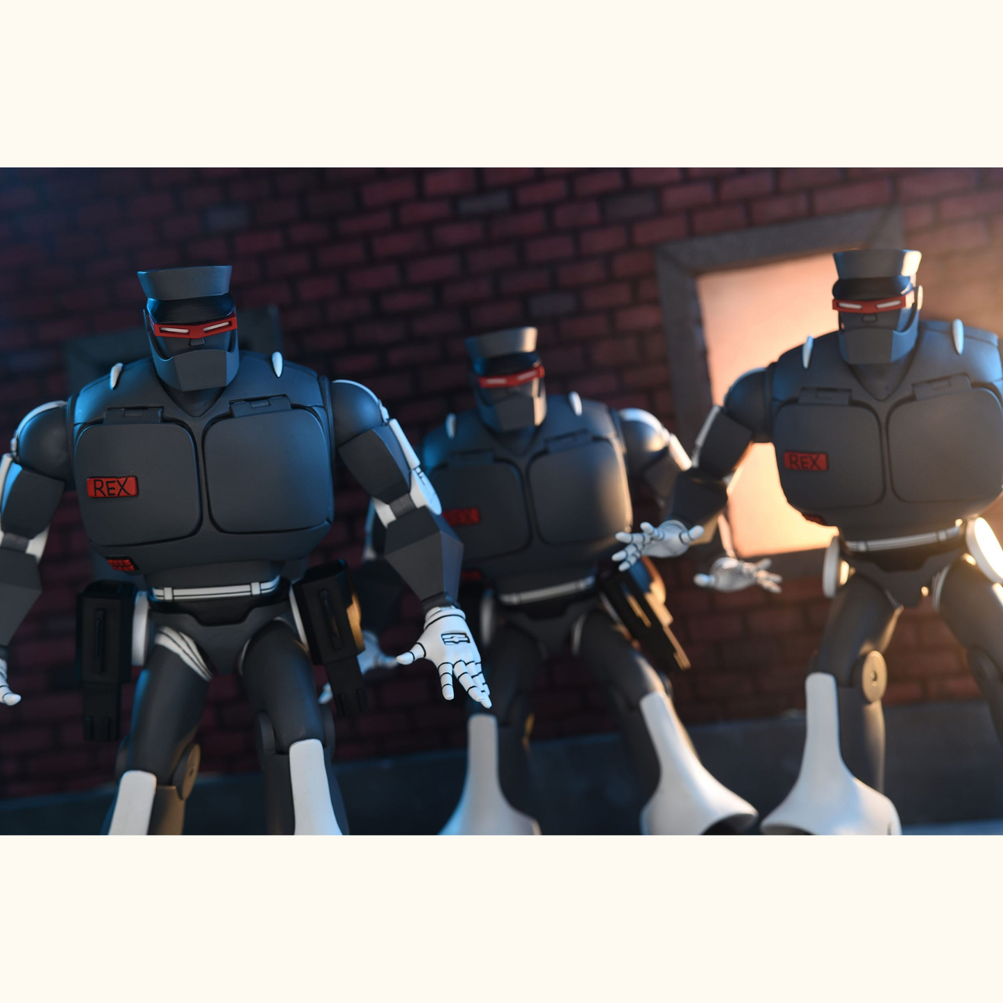 Teenage Mutant Ninja Turtles (Cartoon 1980) Actionfigur Ultimate Evil Rex-1 21 cm