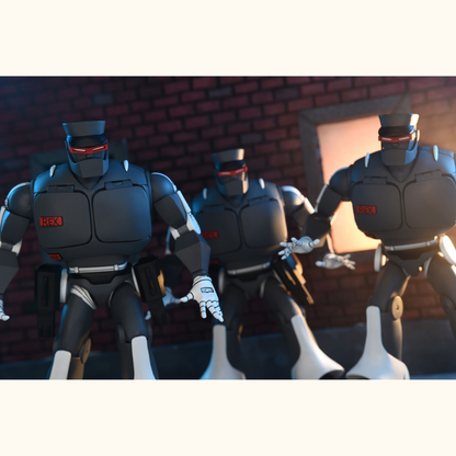 Teenage Mutant Ninja Turtles (Cartoon 1980) Actionfigur Ultimate Evil Rex-1 21 cm