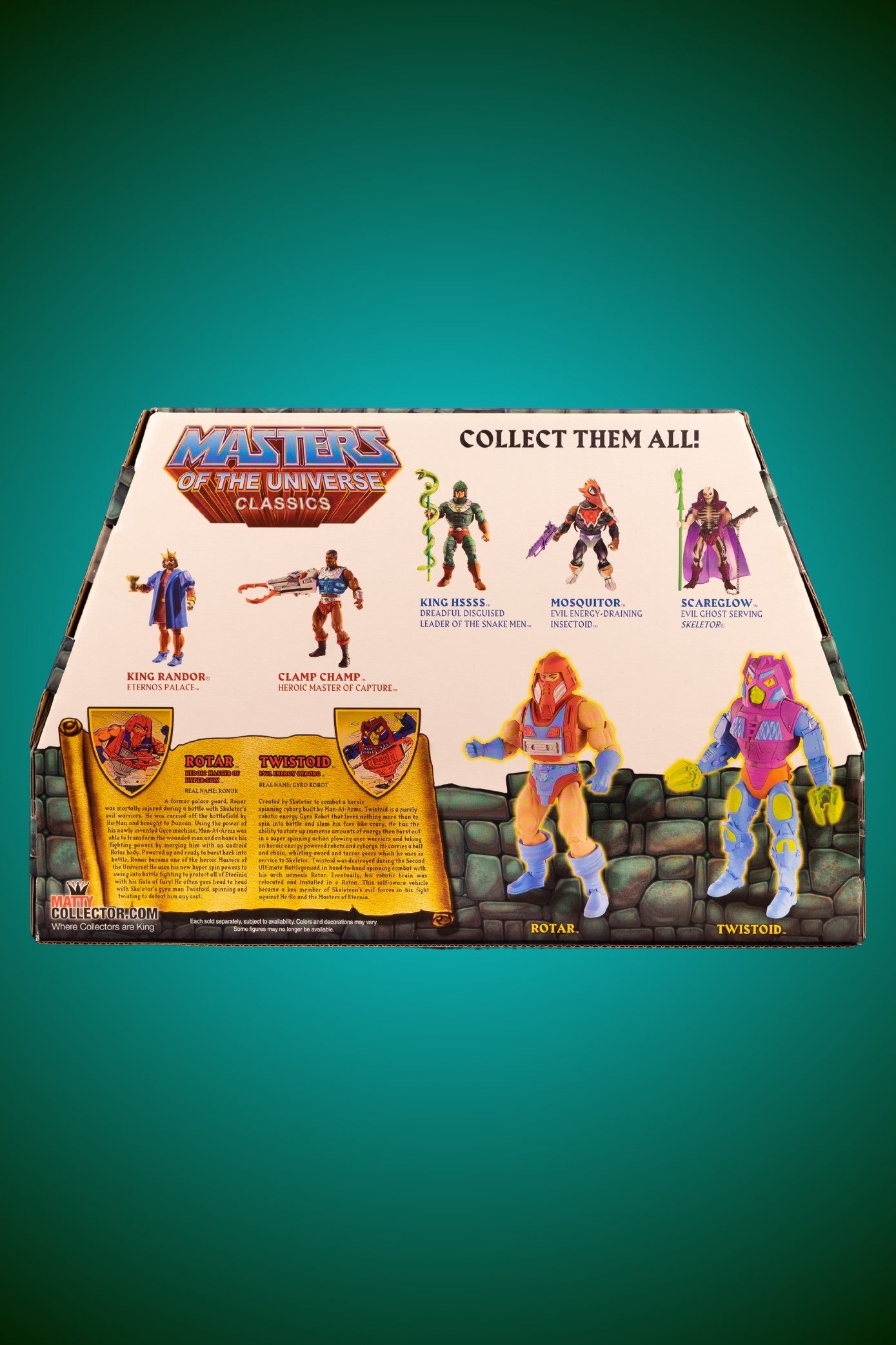 Rotar & Twistoid SDCC Exclusive MotUC