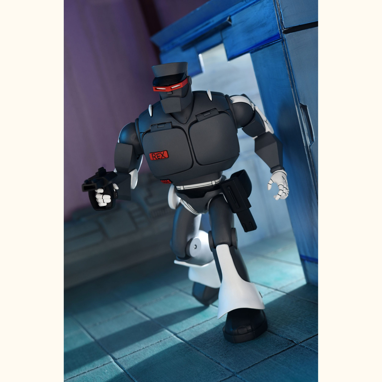 Teenage Mutant Ninja Turtles (Cartoon 1980) Actionfigur Ultimate Evil Rex-1 21 cm