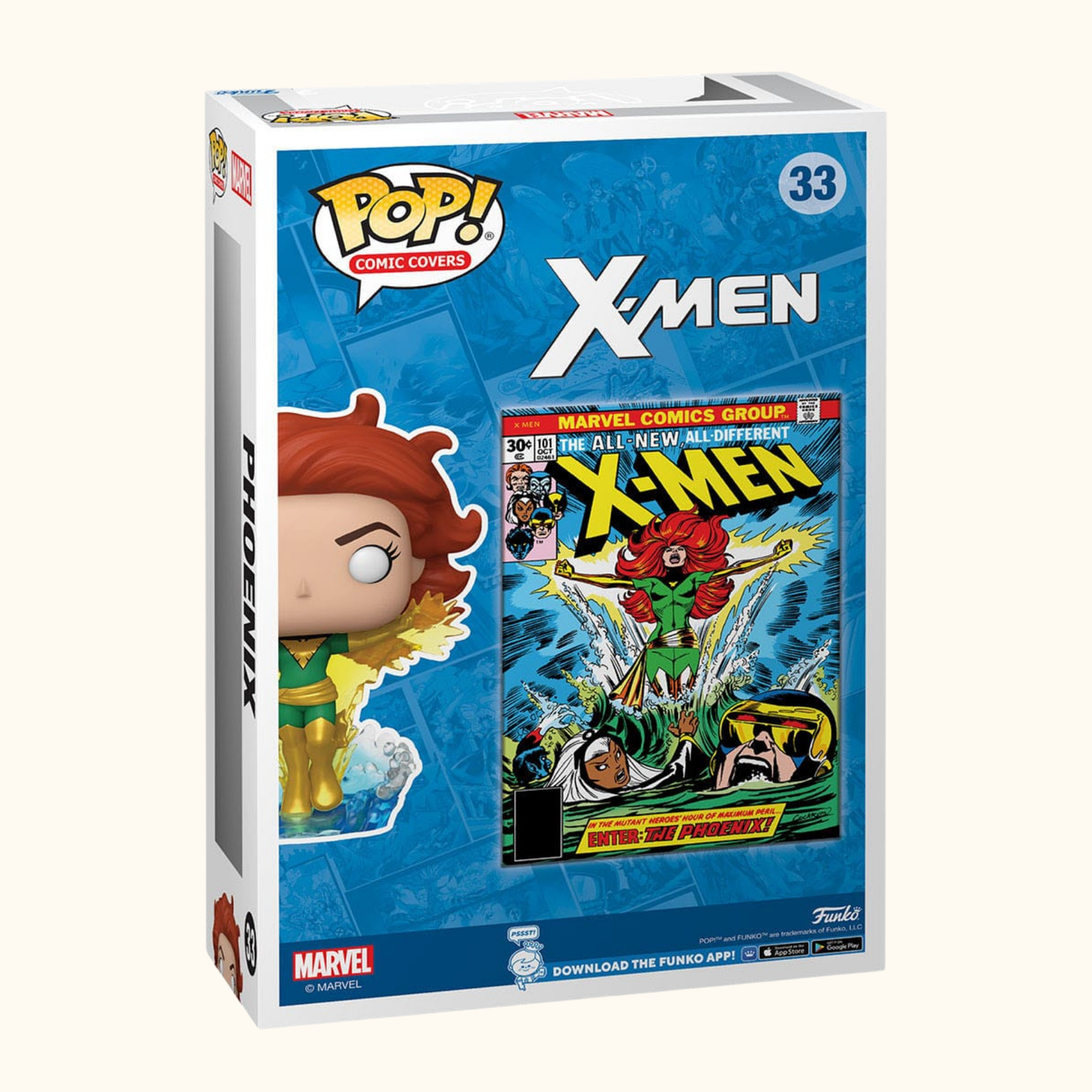 Funko POP! Comic Cover – X-Men #101 (Phoenix) – 9 cm