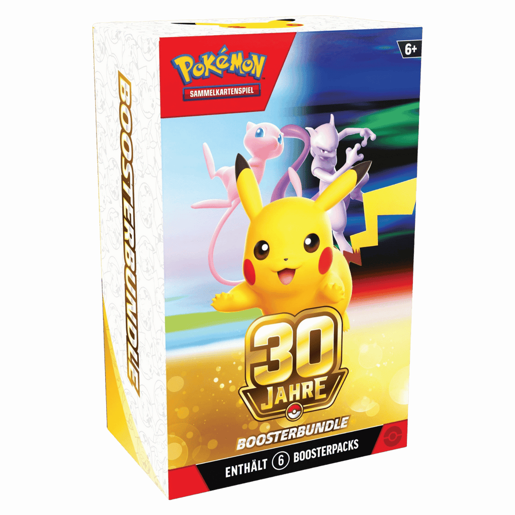 Pokemon TCG 30 Jahre Boosterbundle (Mewtu & Mew) *Deutsche Version* 🇩🇪