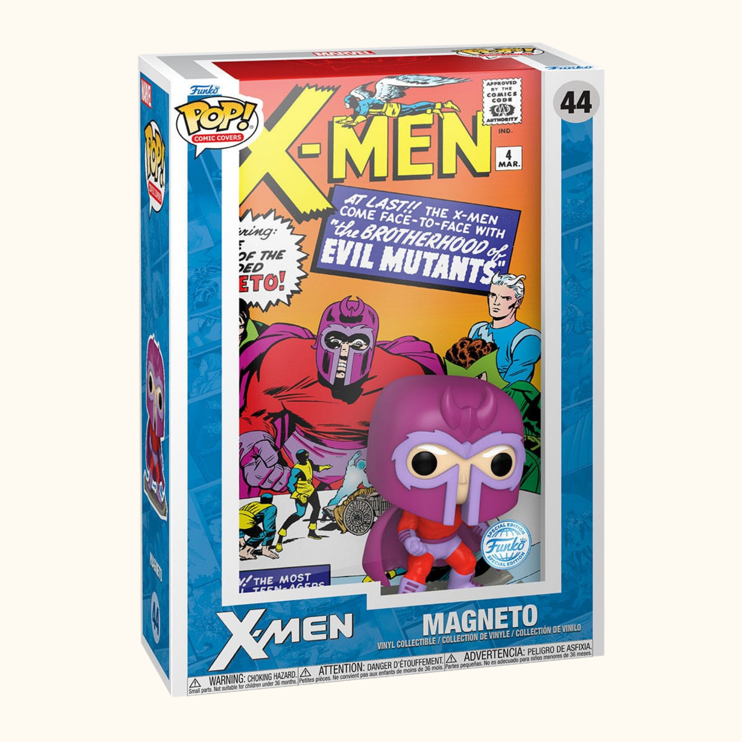 Marvel POP! Comic Cover Vinyl Figur X-Men #4 9 cm