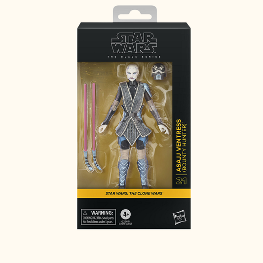 Star Wars: The Clone Wars Black Series Actionfigur Asajj Ventress (Bounty Hunter) 15 cm