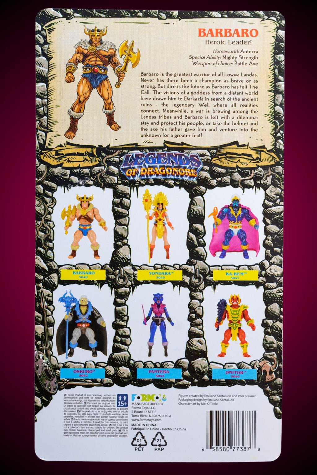 Barbaro – Heroic Leader - Legends of Dragonore