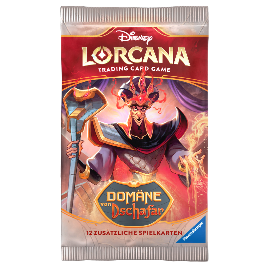 Disney Lorcana - Domäne von Dschafar Booster Pack / Einzelbooster TCG 🇩🇪