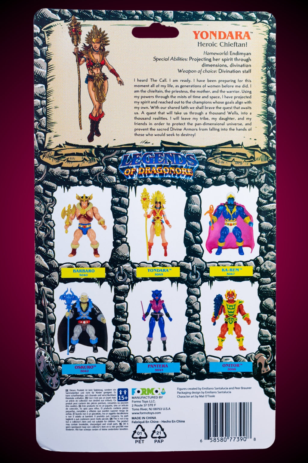 Yondara – Far-Sighted Tribal Leader - Legends of Dragonore