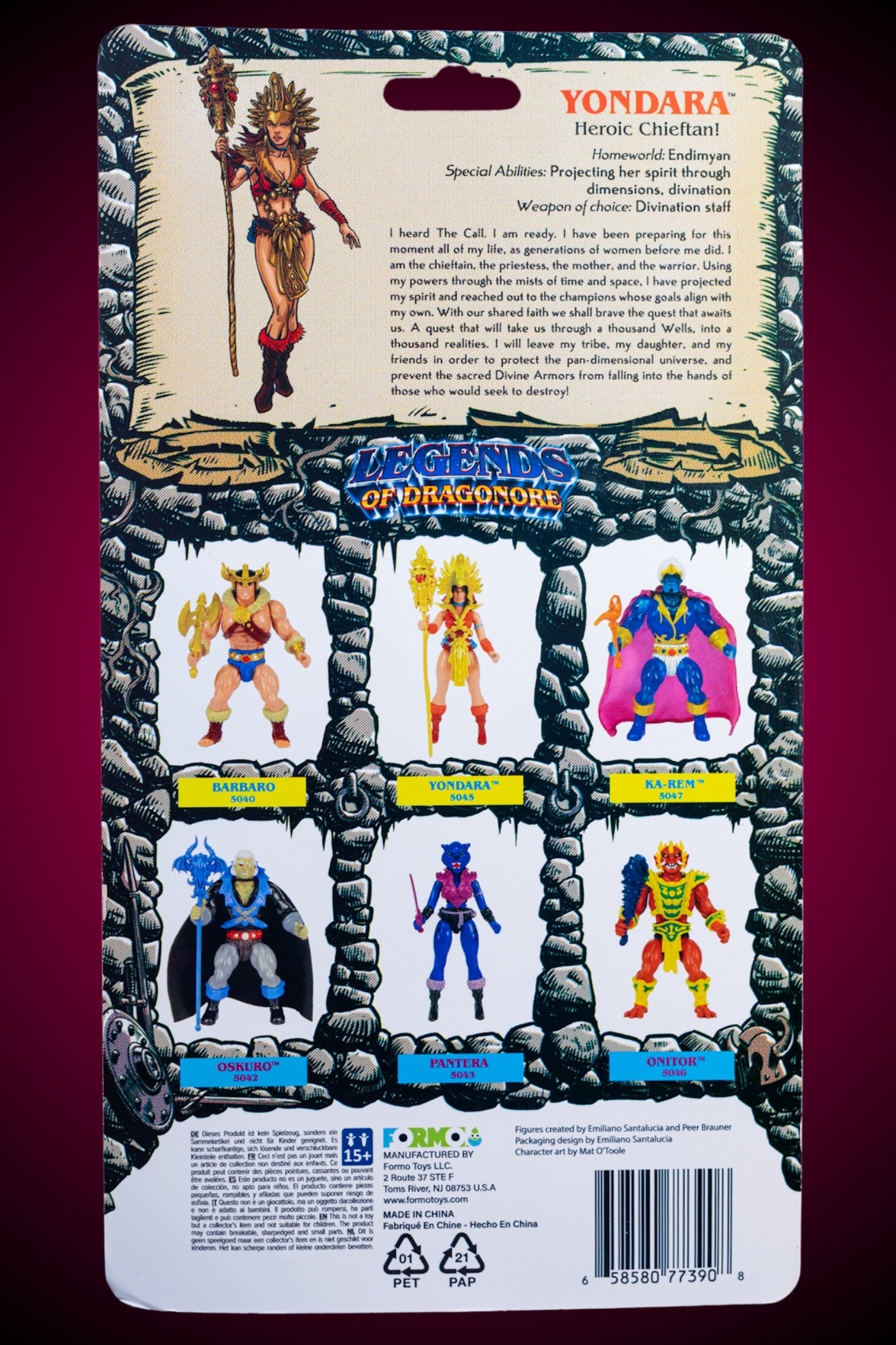Yondara – Far-Sighted Tribal Leader - Legends of Dragonore