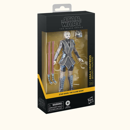 Star Wars: The Clone Wars Black Series Actionfigur Asajj Ventress (Bounty Hunter) 15 cm