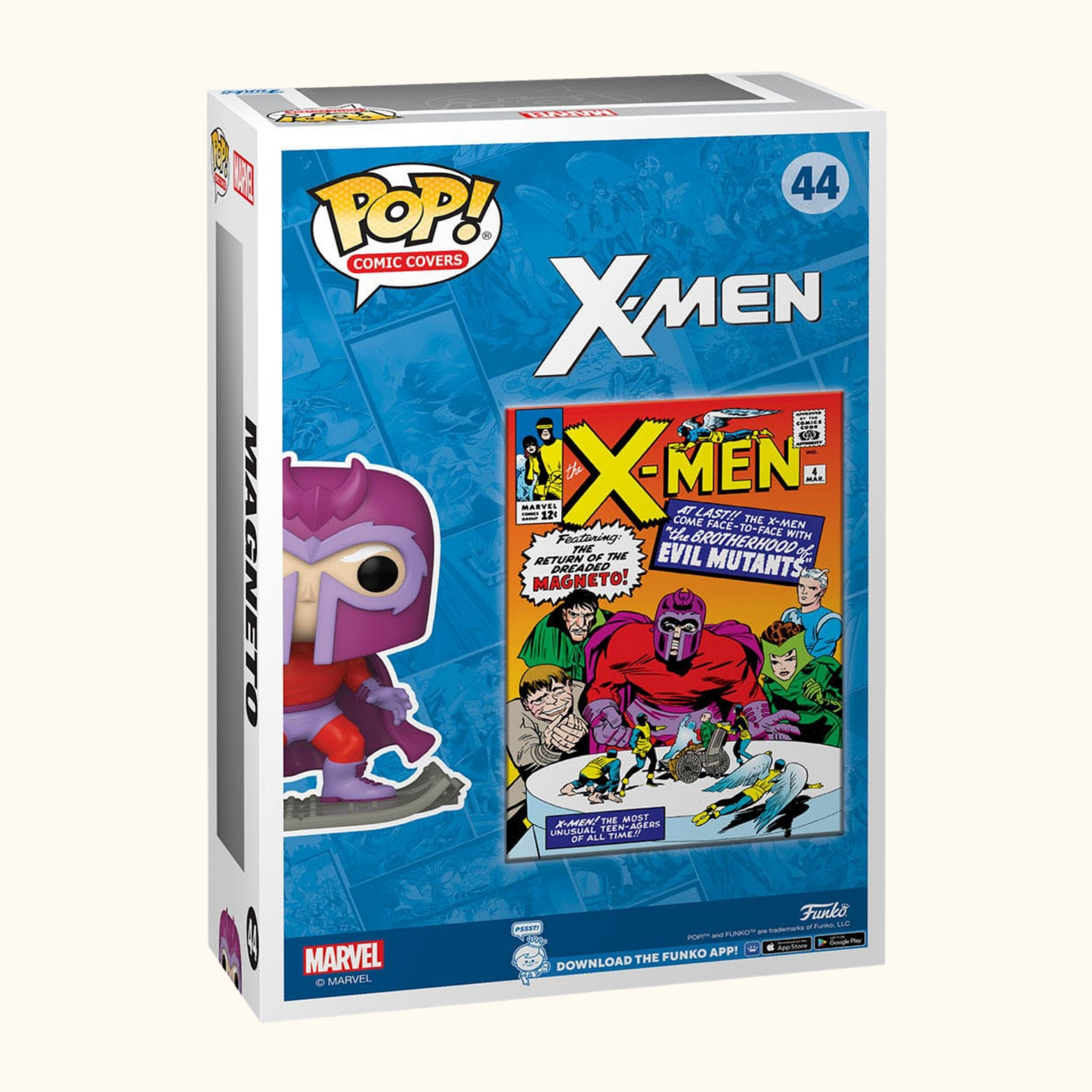 Marvel POP! Comic Cover Vinyl Figur X-Men #4 9 cm