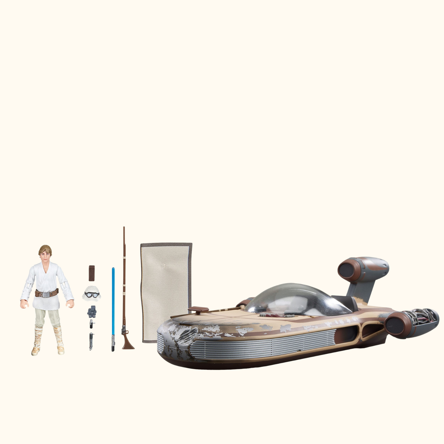 Pre-order - Star Wars Episode IV Vintage Collection Vehicle with Landspeeder &amp; Luke Skywalker Action Figure (Tatooine)