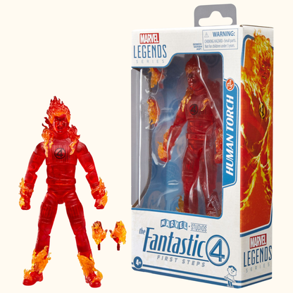 The Fantastic Four: First Steps Marvel Legends Actionfigur Human Torch 15 cm