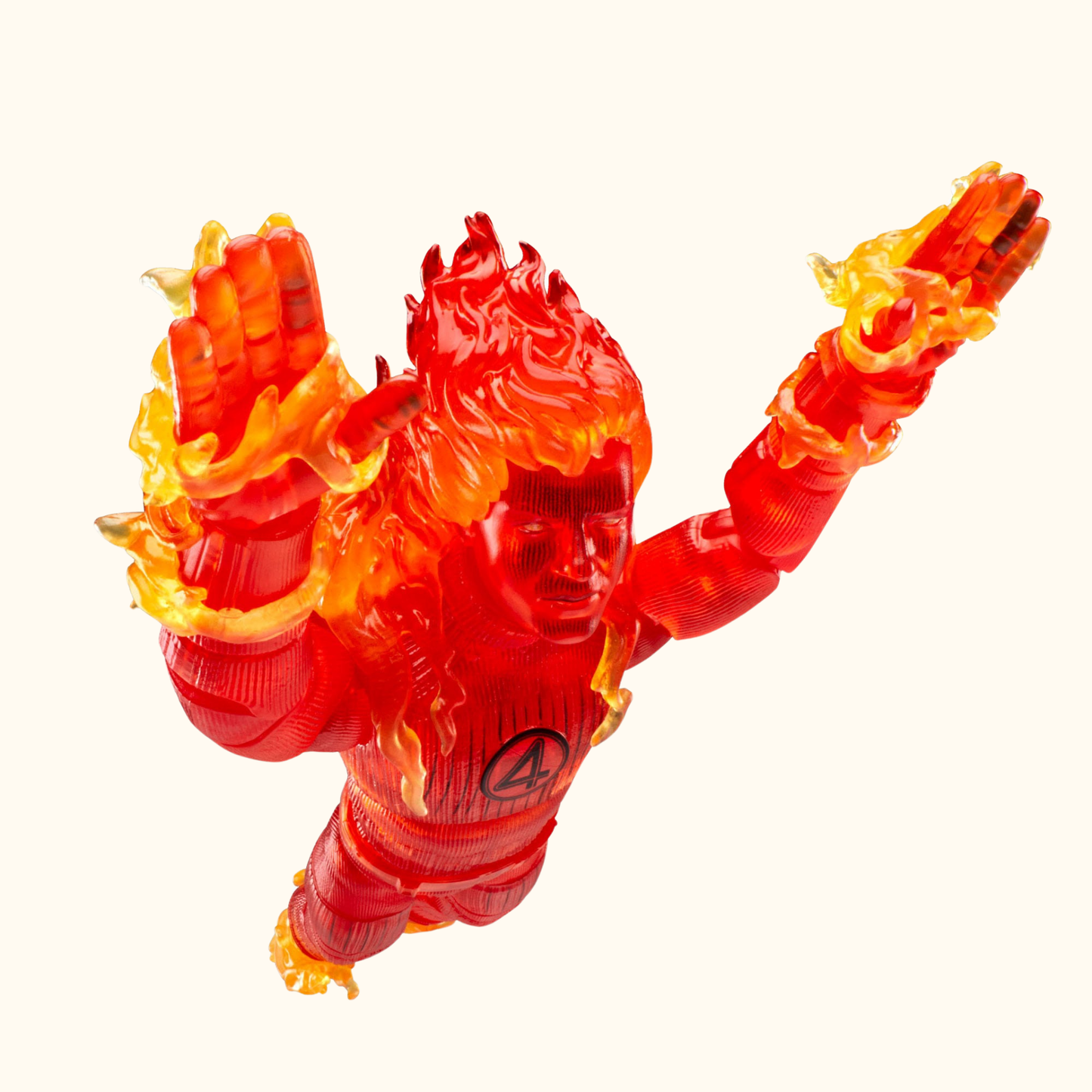 The Fantastic Four: First Steps Marvel Legends Actionfigur Human Torch 15 cm