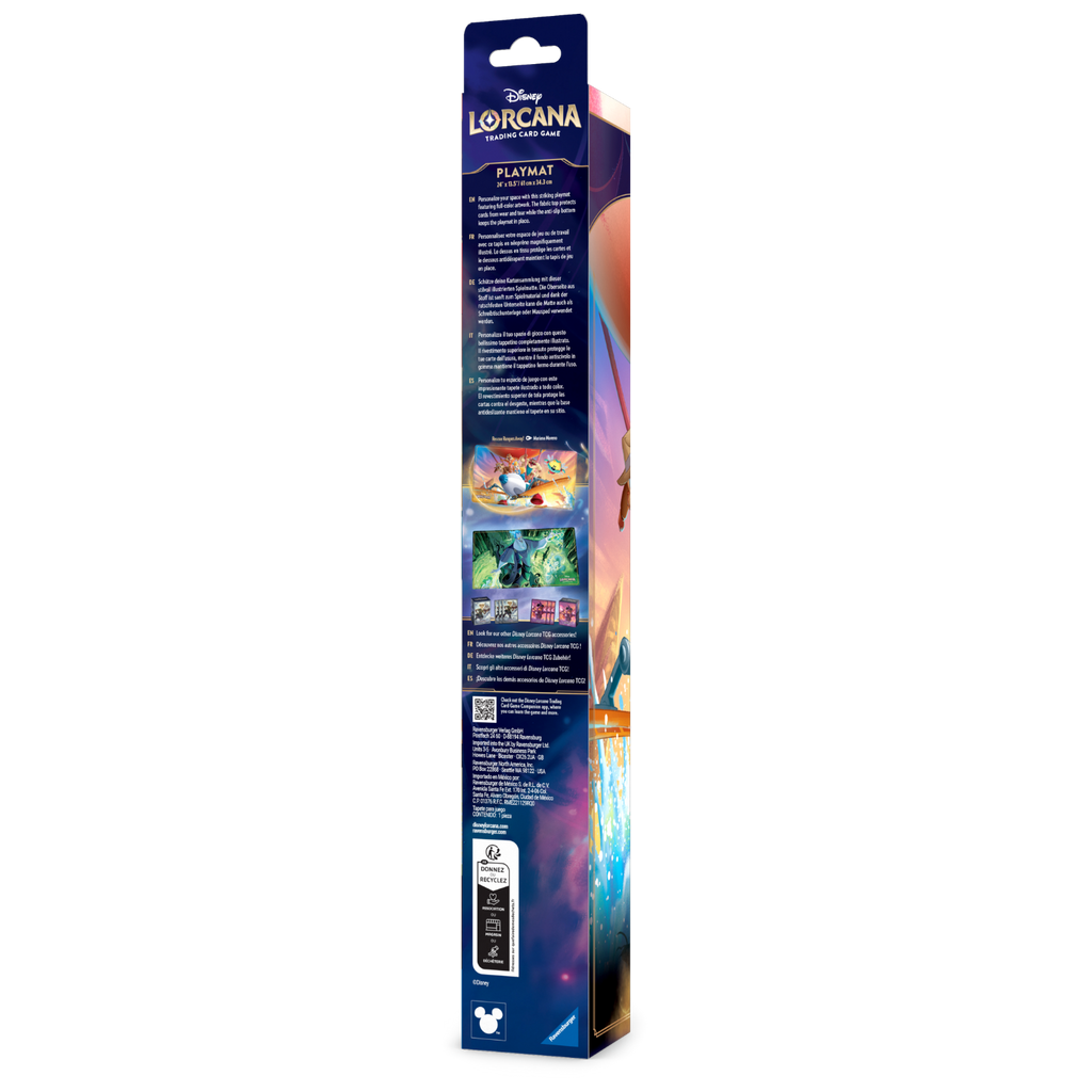 Disney Lorcana Chip &amp; Dale Rescue Team Play Mat! Let's Go!