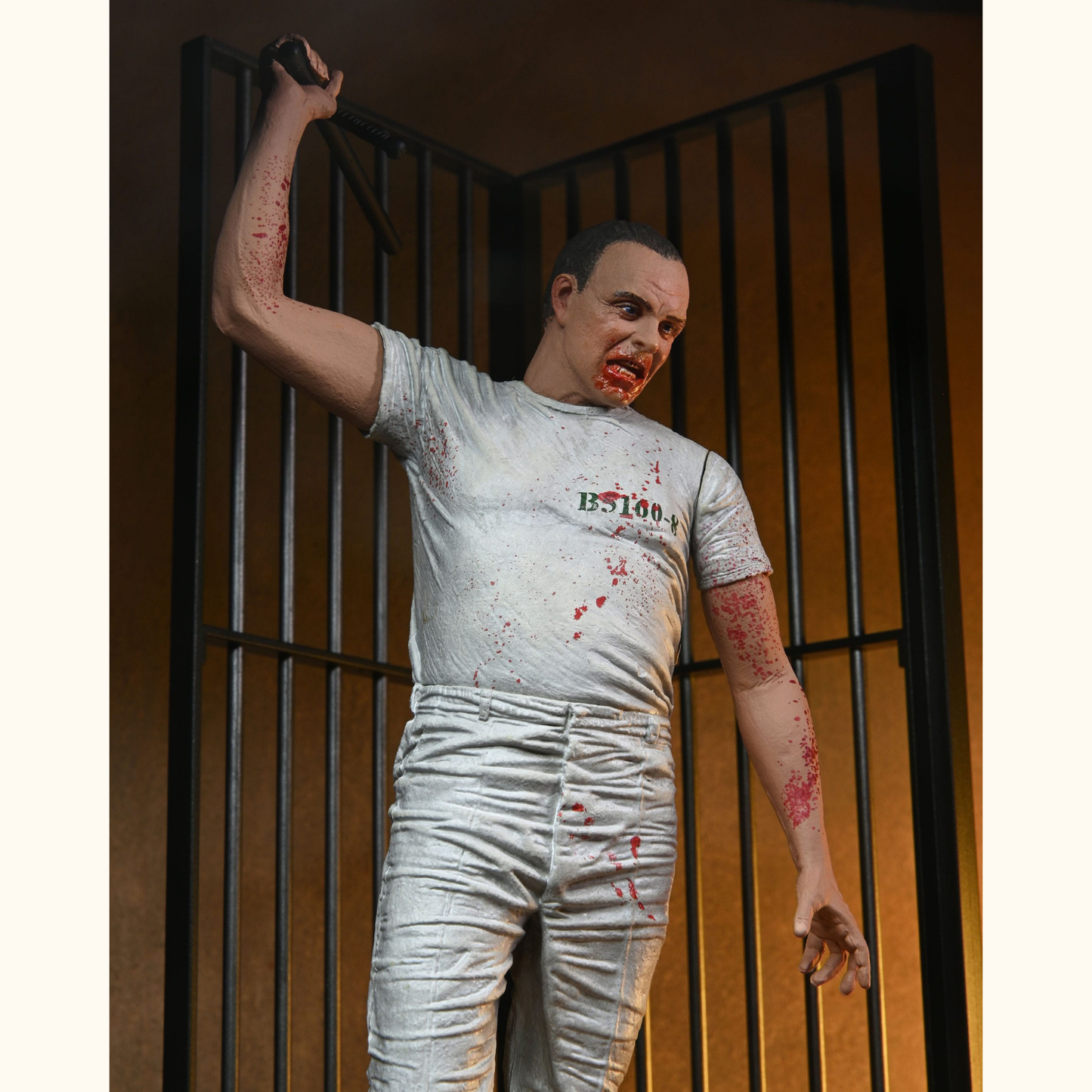 Das Schweigen der Lämmer Actionfigur Dr. Hannibal Lecter (Prison Escape) 18 cm
