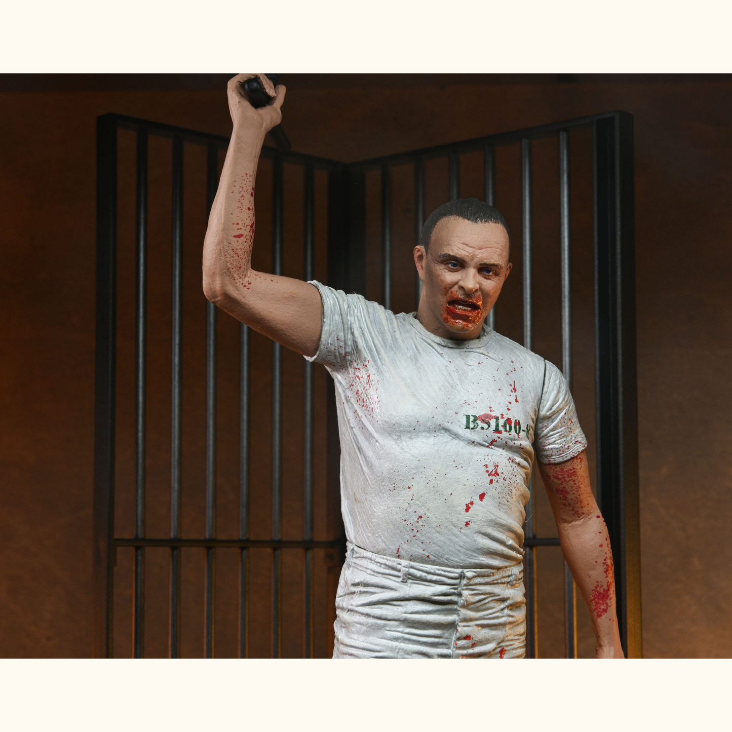 Das Schweigen der Lämmer Actionfigur Dr. Hannibal Lecter (Prison Escape) 18 cm