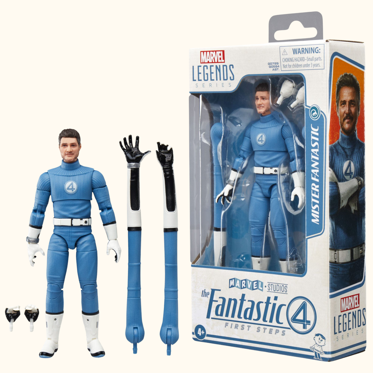 The Fantastic Four: First Steps Marvel Legends Actionfigur Mister Fantastic 15 cm