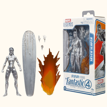 The Fantastic Four: First Steps Marvel Legends Actionfigur Silver Surfer 15 cm