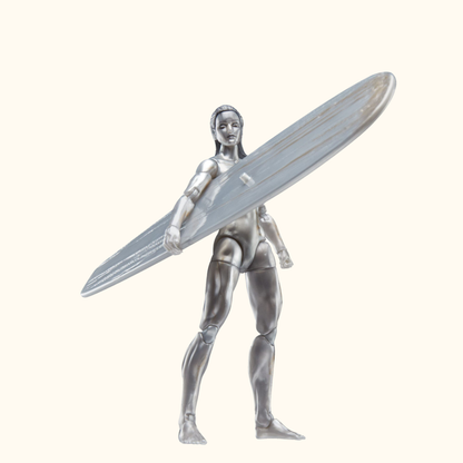 The Fantastic Four: First Steps Marvel Legends Actionfigur Silver Surfer 15 cm