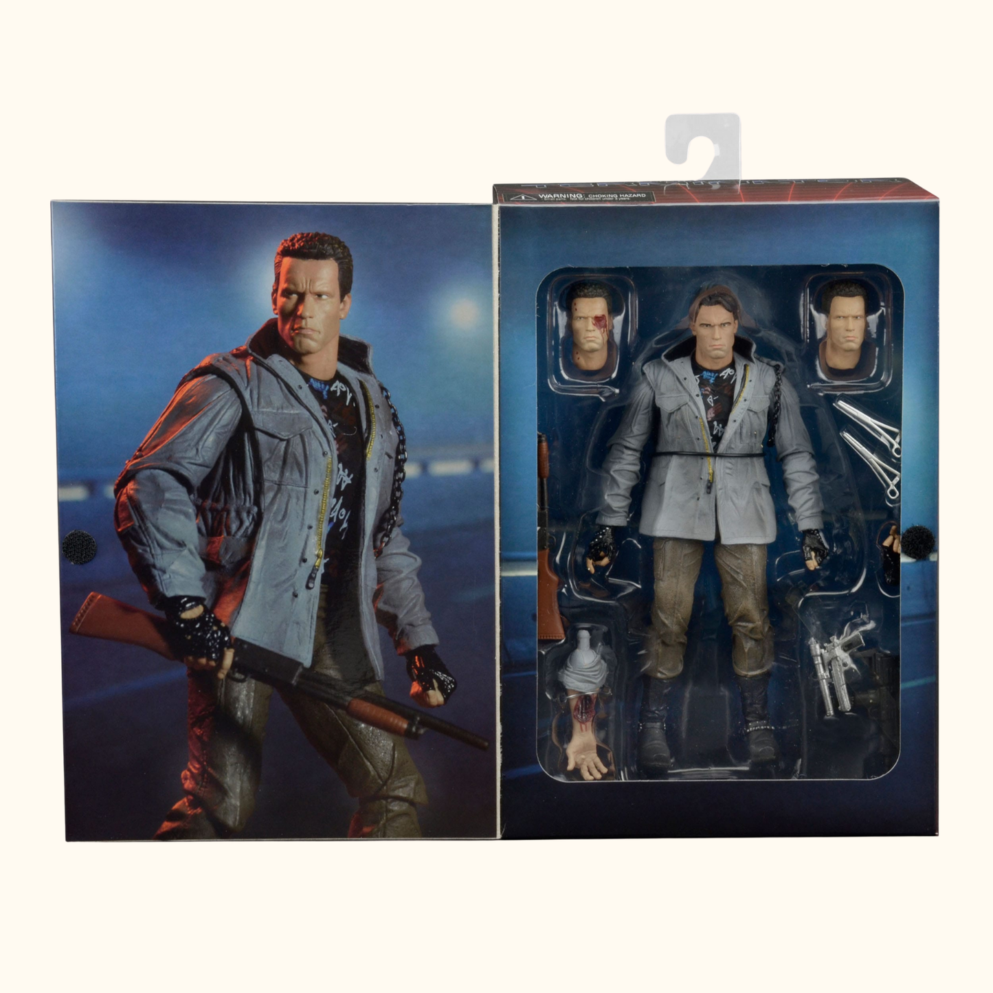 Terminator Actionfigur Ultimate T-800 (Tech Noir) 18 cm