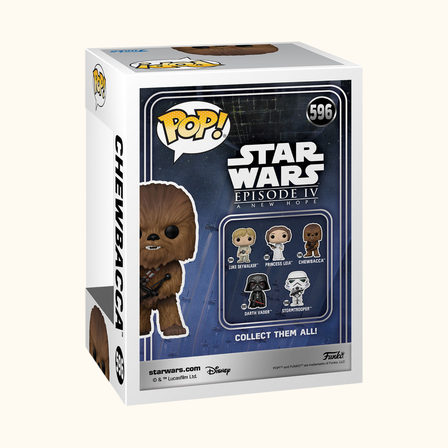 Star Wars New Classics POP! Star Wars Vinyl Figure Chewbacca 9 cm
