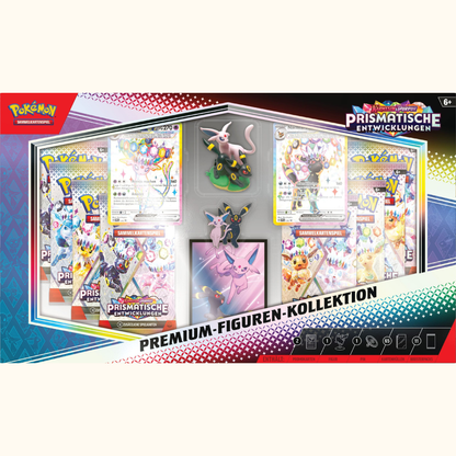 Pokémon Karmesin & Purpur Prismatische Entwicklungen Premium Figure Box Nachtara & Psiana 🇩🇪
