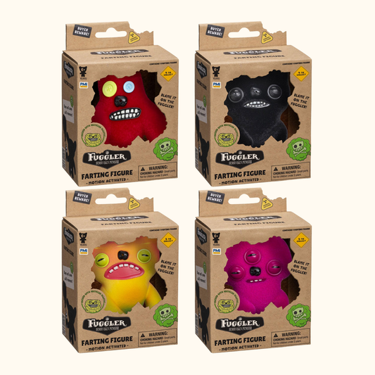 Fuggler: Pupsende Figur in Fensterbox