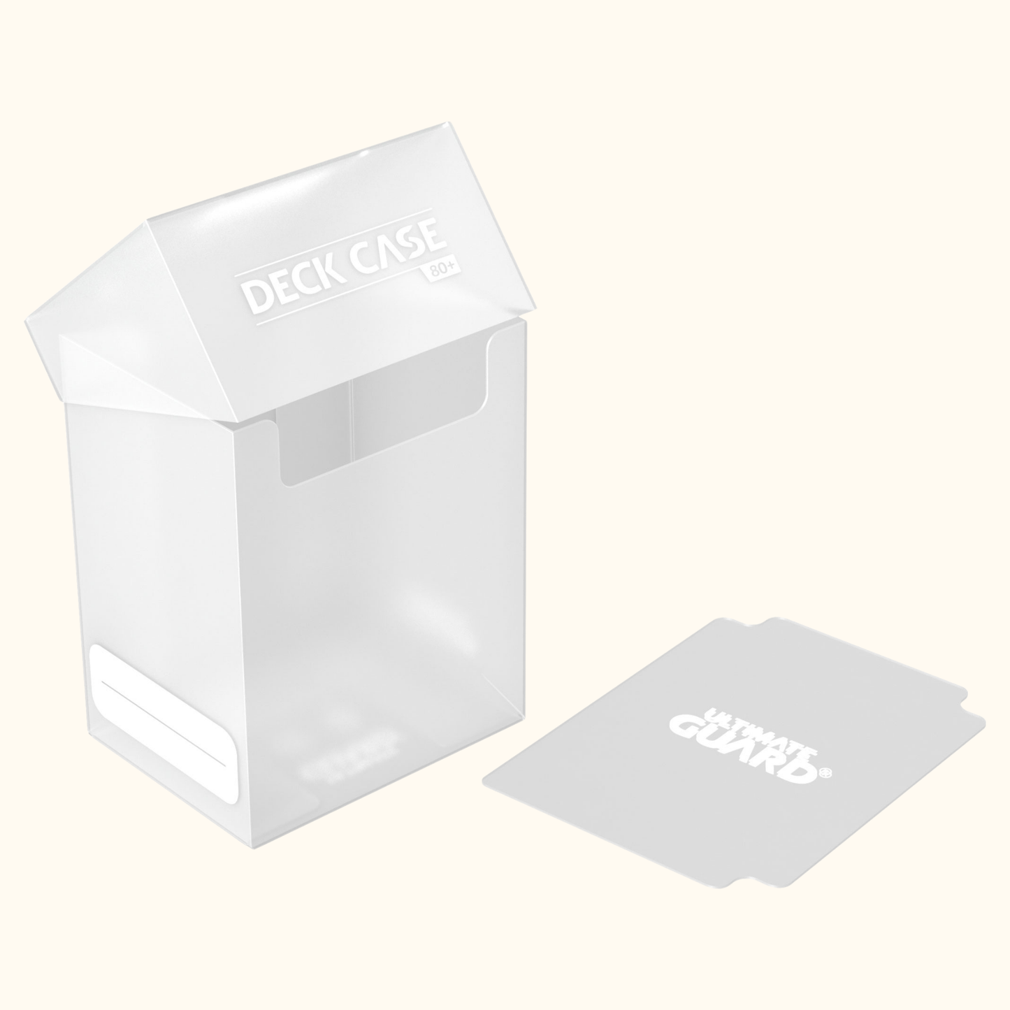 Ultimate Guard Deck Case 80+ Standardgröße Transparent