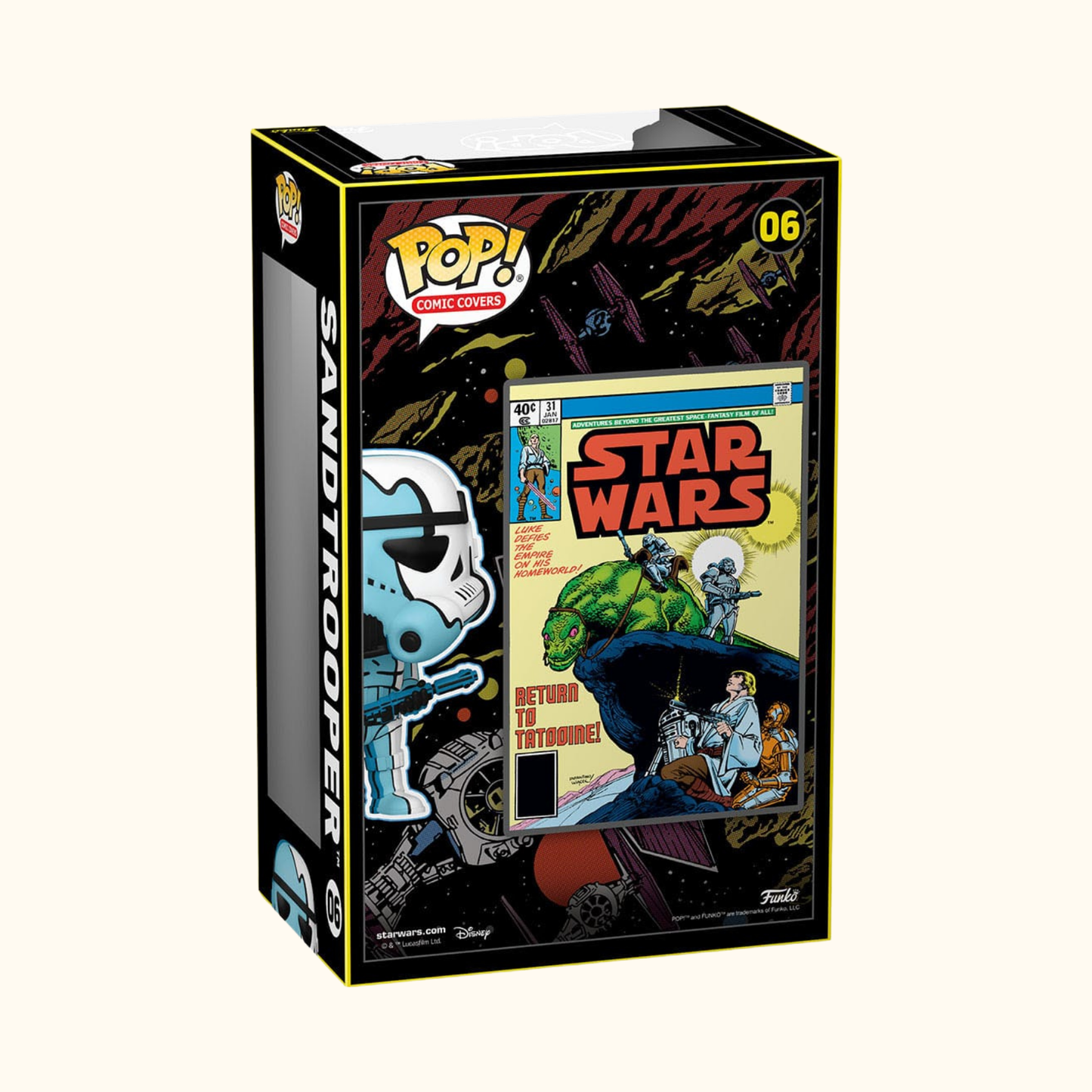 Star Wars (1977) POP! Comic Cover - #31 Sandtrooper 9cm