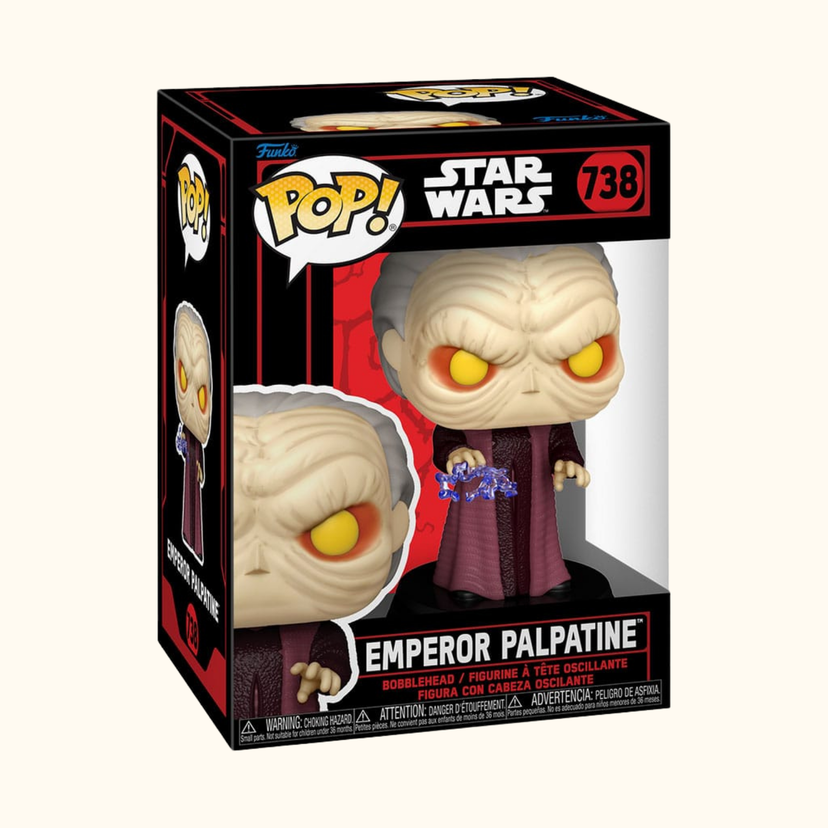 Star Wars: Dark Side POP! Vinyl figure Palpatine 9 cm
